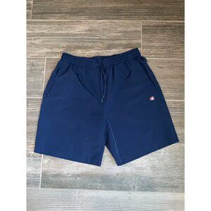 Champion Athletic Navy Blue Shorts Elastic waist, 3 pockets, size LARGE